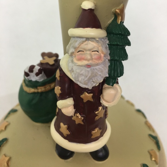 Brown Bag Cookie Art Cookie Stamp #12 Folk Santa - Picture 10 of 11